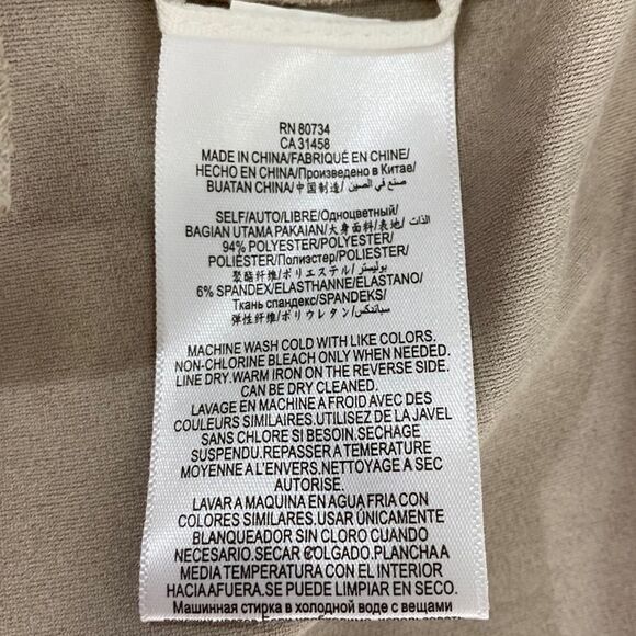 BCBG MaxAzria Brent Sleeveless Faux Suede Rodeo Vest with Tie Front size XXS - Picture 6 of 8